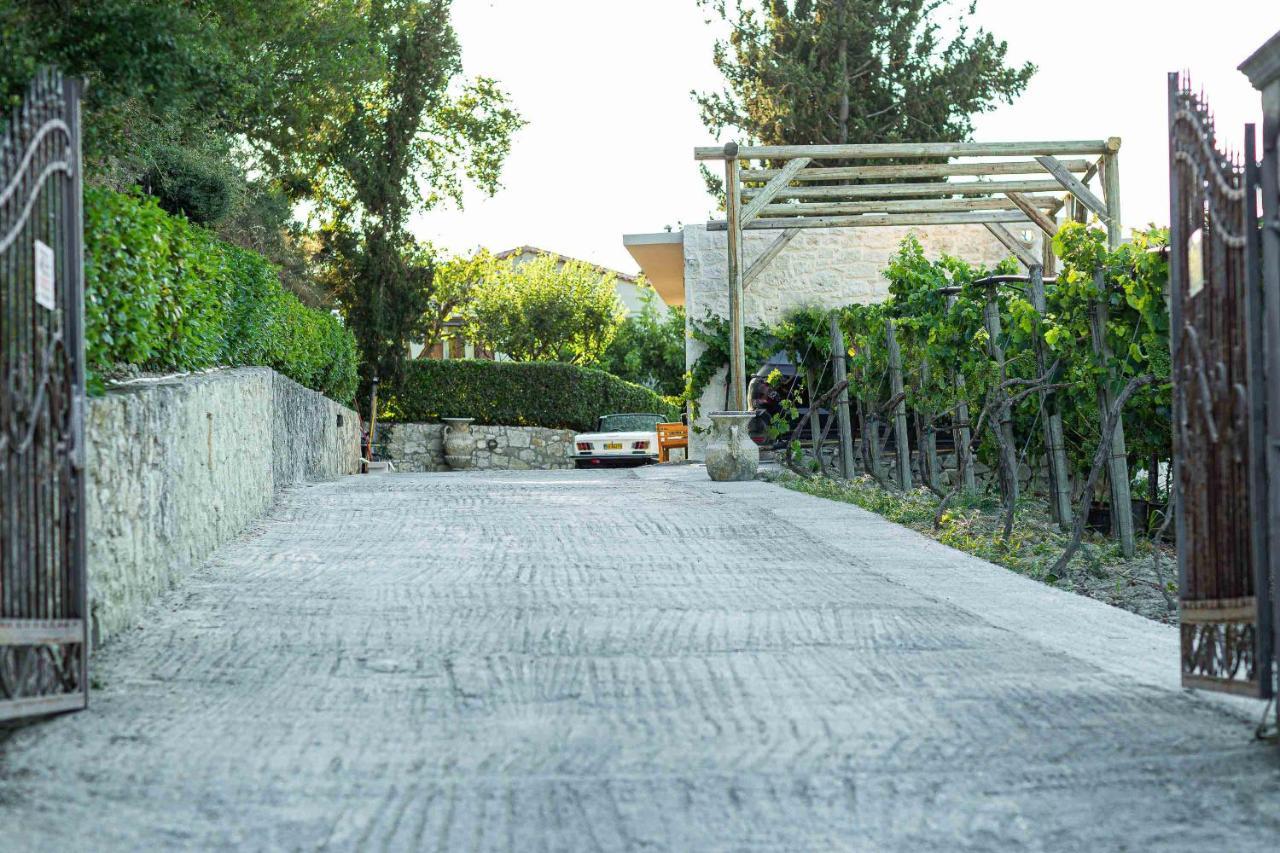 Villa Mantilari Wine Estate 7 Apartments 2 Private Pools 1 Heated Tennis Court Fitness Center Archanes Exterior photo